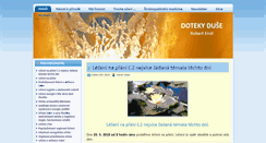 Desktop Screenshot of dotekyduse.cz